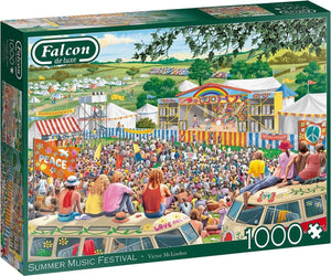 Falcon puzzel Summer Music Festival Jumbo - Legpuzzel - 1000 stukjes