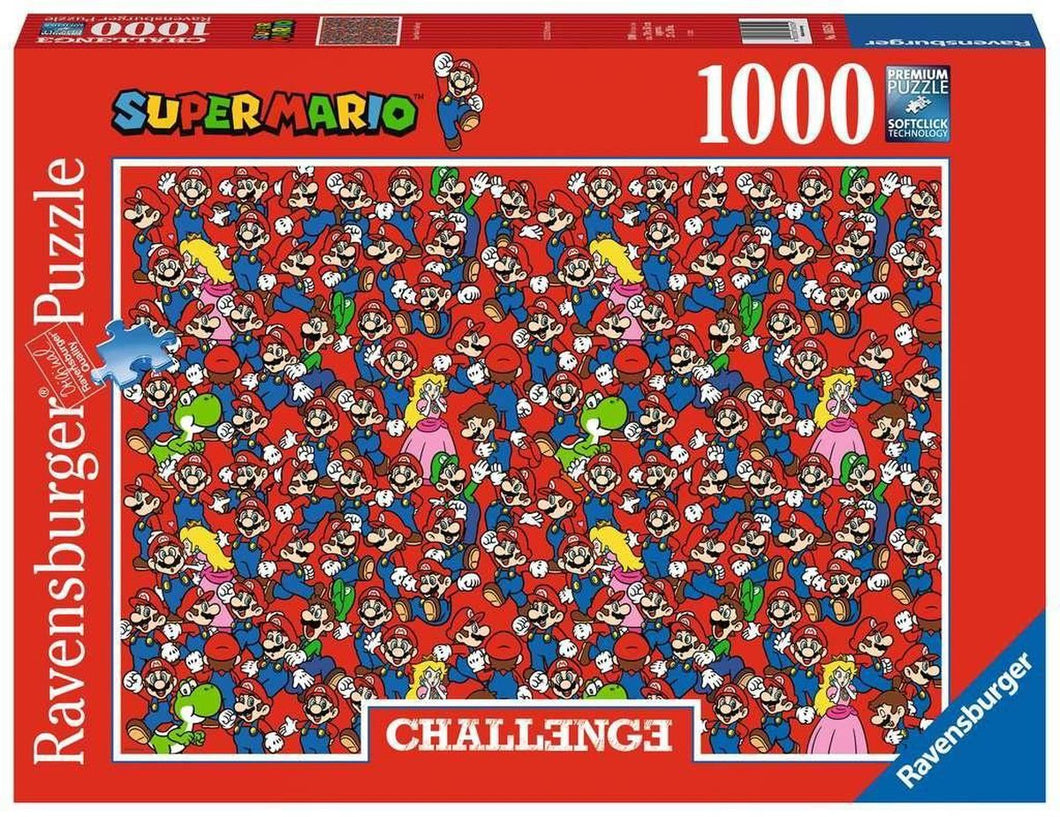 Super Mario Challenge Ravensburger - 1000 stukjes - Legpuzzel