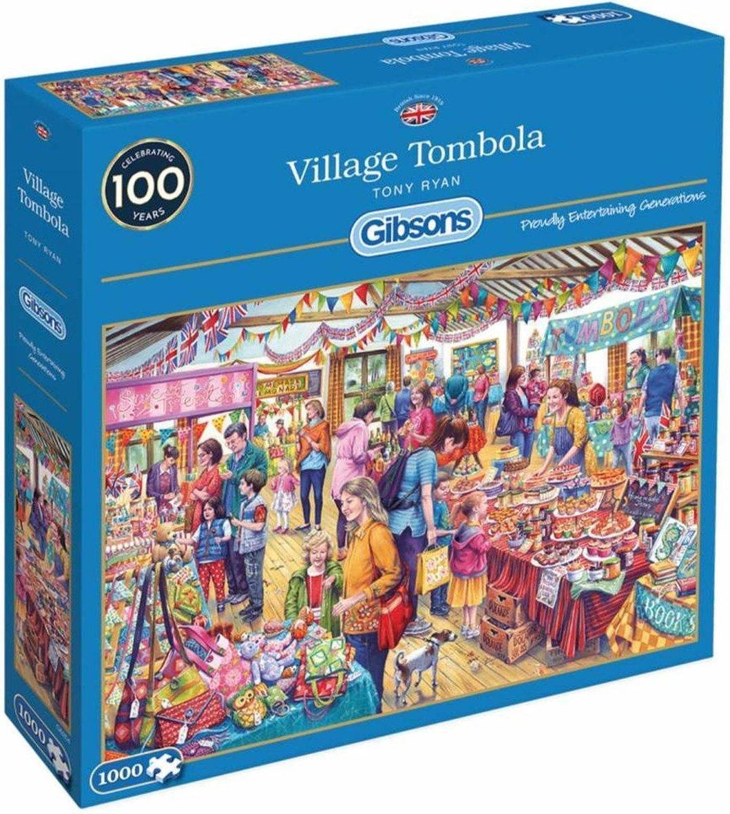 Gibsons Village Tombola - 1000 stukjes - Legpuzzel