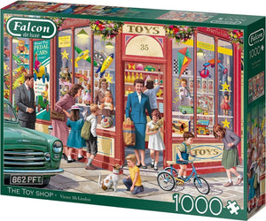 Falcon puzzel The Toy Shop Jumbo - Legpuzzel - 1000 stukjes