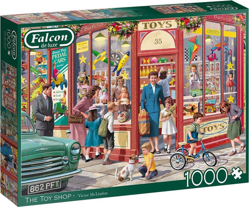 Falcon puzzel The Toy Shop Jumbo - Legpuzzel - 1000 stukjes
