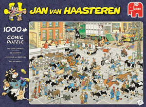 De Veemarkt Jan van Haasteren Jumbo - 1000 stukjes - Legpuzzel
