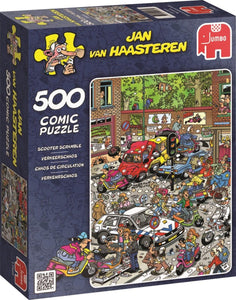 Verkeerschaos Jan van Haasteren Jumbo - 500 stukjes - Legpuzzel