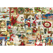 Afbeelding in Gallery-weergave laden, Vintage Christmas Cards Eurographics - 1000 stukjes - Legpuzzel
