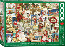 Afbeelding in Gallery-weergave laden, Vintage Christmas Cards Eurographics - 1000 stukjes - Legpuzzel