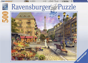 Wandeling door Parijs Ravensburger - Legpuzzel - 500 stukjes