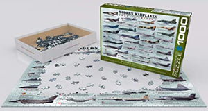 Modern Warplanes Eurographics - 1000 stukjes - Legpuzzel