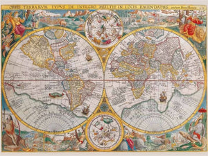 Wereldkaart 1594 Ravensburger - 1500 stukjes - Legpuzzel