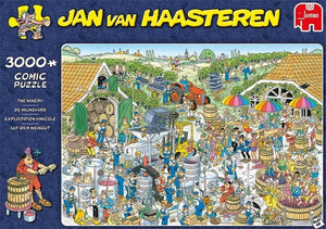 De Wijnmakerij Jan van Haasteren Jumbo - 3000 stukjes - Legpuzzel