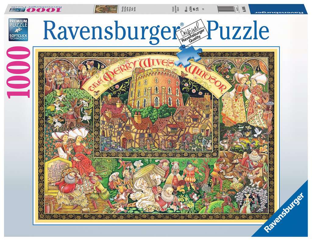 Ravensburger puzzel De Windsor vrouwen - Legpuzzel - 1000 stukjes