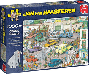 Jumbo gaat Winkelen Jan van Haasteren Jumbo - 1000 stukjes - Legpuzzel